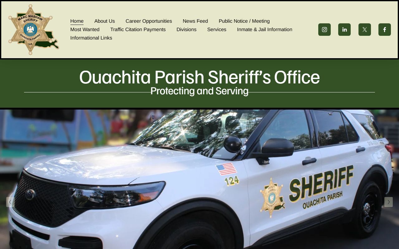 monroe recent bookings ouachita parish sheriff homepage